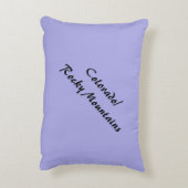 COロッキー山脈アクセント枕 アクセントクッション (裏面(縦))