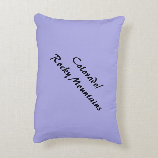 COロッキー山脈アクセント枕 アクセントクッション (裏面(縦))