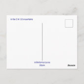 CO山はがきの高い木 ポストカード (裏面)