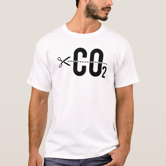 CO2をカット Tシャツ (正面)