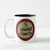 Co.を焼くパサデナ ツートーンマグカップ (左)