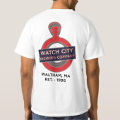 Co.を醸造する腕時計都市からの後退のビーターのティー Tシャツ (裏面)