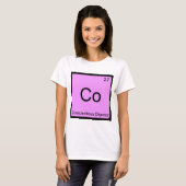 Co – 良心的客員化学要素T Tシャツ (正面フル)