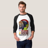 Co. 3/4のTシャツを醸造している酔った猟犬 Tシャツ (正面フル)