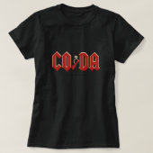 CO/DA Tシャツ (デザイン正面)