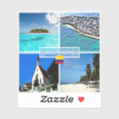 CO San Andres - Johnny Cay - San Louis - シール (シート)