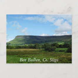 Co Sligoアイルランドのベン・ブルベン ポストカード