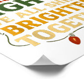 Co-workers Are Like Christmas Lights Funny Holiday ポスター (角)