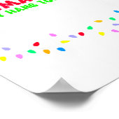 Co-workers Are Like Christmas Lights They All Hang ポスター (角)