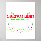 Co-workers Are Like Christmas Lights They All Hang ポスター (正面)