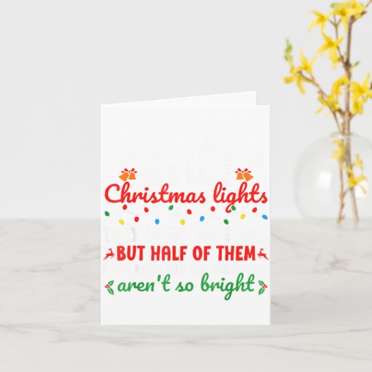 Co-workers Are Like Christmas Lights They Hang Tog カード (黄色い花)