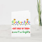 Co-workers Are Like Christmas Lights They Hang Tog カード (正面)