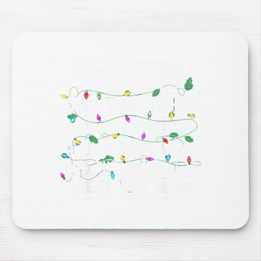 Co-workers Are Like Christmas Lights They Hang Tog マウスパッド (正面)
