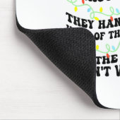 Co-workers Are Like Christmas Lights They Hang Tog マウスパッド (コーナー)