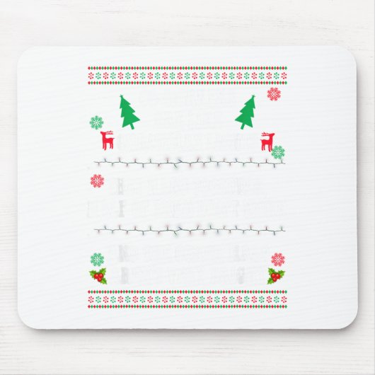 Co-workers Are Like Christmas Lights They Hang Tog マウスパッド (正面)