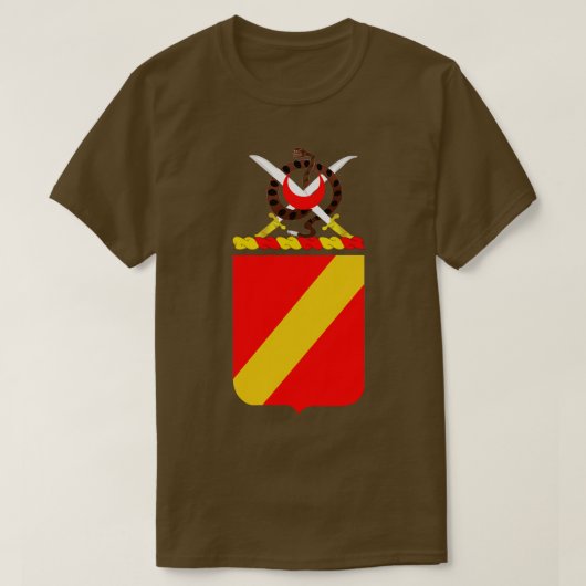COA第4野砲兵連隊2テキスト Tシャツ (デザイン正面)