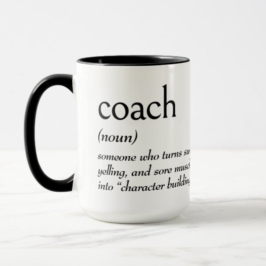 COACHの辞書の定義 マグカップ (左)