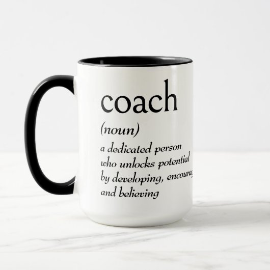 COACHの辞書の定義 マグカップ (左)