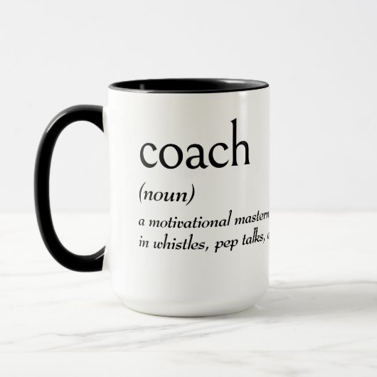COACHの辞書の定義 マグカップ (左)