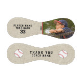 Coachチーム名素朴数写真ありがとう 野球ボール (パネル)