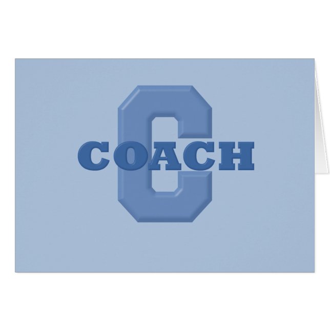 COACH （青） (正面横)