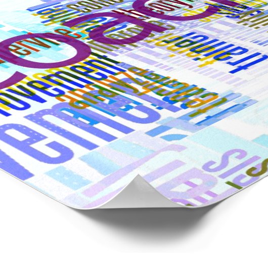 coach-407290コーチ家庭教師タイポグラフィビジネスメント ポスター (角)