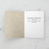 Coach Baseball Photo Card素朴に感謝 サンキューカード (内部)