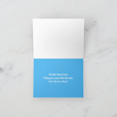 Coach Christmas Sports Balls in Santa's Hat Riddle カード (内部)