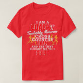 Coach Cross Country jogger track running funny gi Tシャツ (デザイン正面)