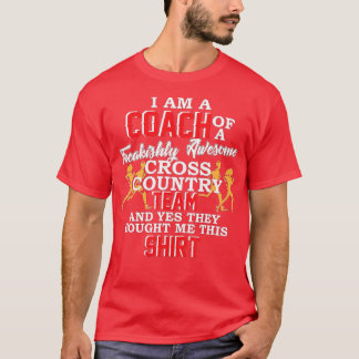 Coach Cross Country  jogger track running funny gi Tシャツ