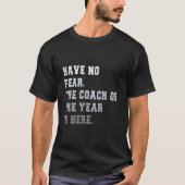 Coach Of The Year Coaching Dad Coach Tシャツ (正面)