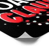 Coach Santa Claus Christmas Matching Costume  ポスター (角)