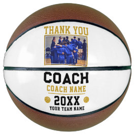 Coach Sign Teamの写真に感謝 バスケットボール