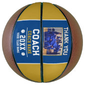 Coach Sign Teamの写真に感謝 バスケットボール (縦)