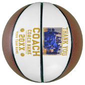 Coach Sign Teamの写真に感謝 バスケットボール (縦)