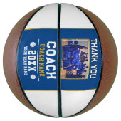 Coach Sign Teamの写真に感謝 バスケットボール (縦)