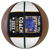 Coach Sign Teamの写真に感謝 バスケットボール (縦)