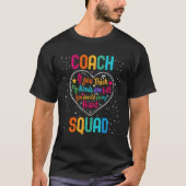 Coach Squad Appreciation Week Back to School Heart Tシャツ (正面)