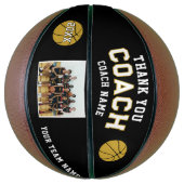 Coach Teamフォトバスケットボールに感謝 バスケットボール (縦)