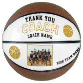 Coach Teamモダン Photo Basketballありがとう バスケットボール (正面)