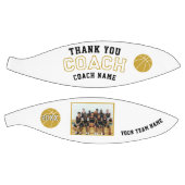 Coach Teamモダン Photo Basketballありがとう バスケットボール (パネル)