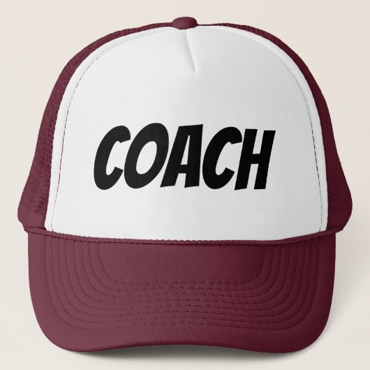 COACH  TRUCKER HAT キャップ (正面)
