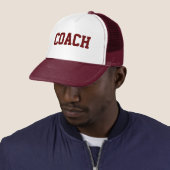 COACH Trucker Hat {Maroon} キャップ (インサイチュ)