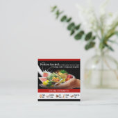 Coaching Nutrition名刺 スクエア名刺 (スタンド正面)