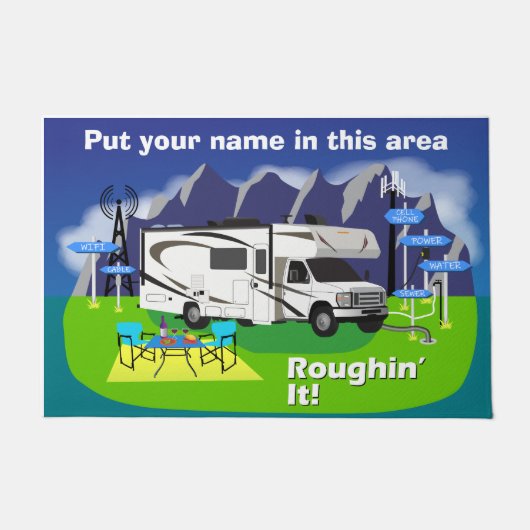 CoachmenとFreelander同じようなC RVの玄関マットを分類して下さい ドアマット (正面)