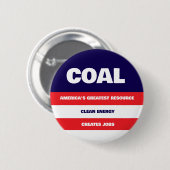 COAL button 缶バッジ (正面&裏面)