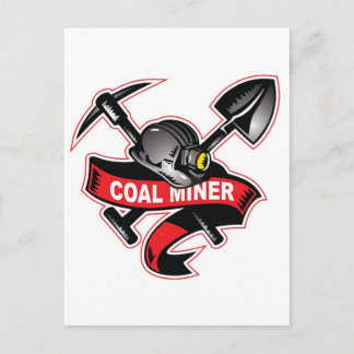 COAL MINER tattoo.jpg ポストカード