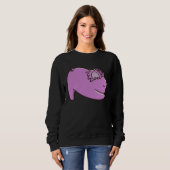 coala koala cute australia funny yoga pose スウェットシャツ (正面フル)