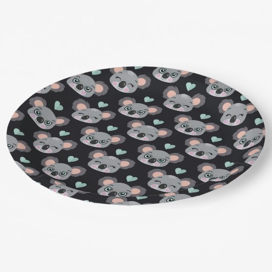 Coalas fofos ペーパープレート (アングル)