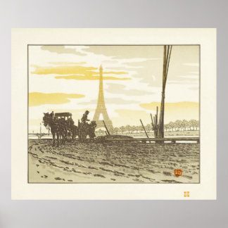 Coalmen - Henri Rivière Art Print ポスター